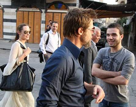 Brad-Pitt-Angelina-Jolie-Damasco-foto-insieme