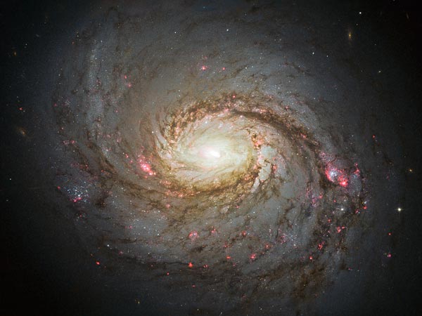 Hubble, galassia, foto-messier 77