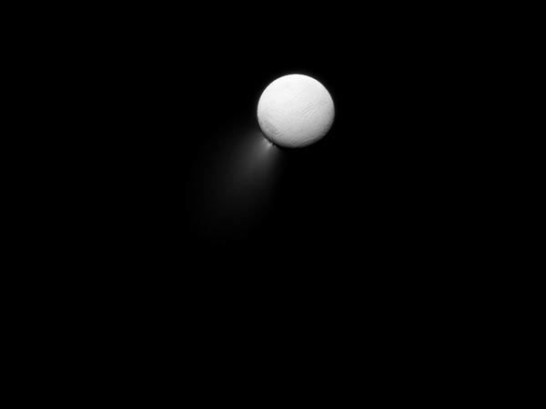  Cassini,Encelado, geyser-foto